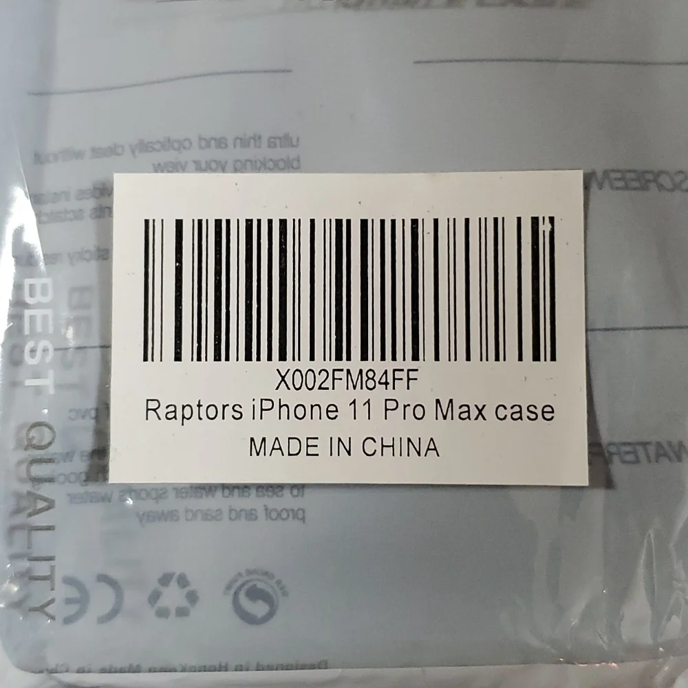 🎄5/$30🎄iPhone 11 Pro Max case Raptors - Picture 5 of 5